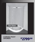 Curved Pivot Shower