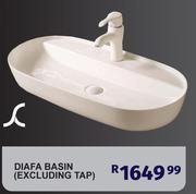 Diafa Basin (Excluding Tap)