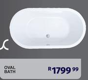 Oval Bath