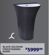 Black Gulshan Freestanding Basin