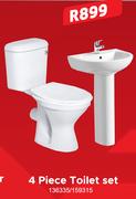 4 Piece Toilet Set 136335/159315