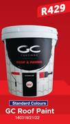 GC Roof Paint 140319/21/22