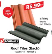 Marley Roof Tiles 159906-10, 159891-5-Each