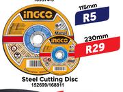 Ingco Steel Cutting Disc 230mm