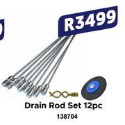 Ingco Drain Rod Set 12pc