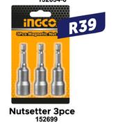 Ingco Nut-setter 3pce