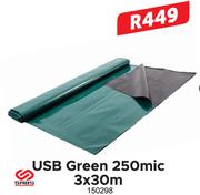 USB Green 250 Mic 3 x 30m