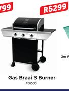 Gas Braai 3 Burner