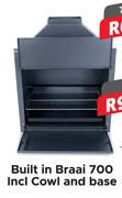 Built In Braai 700mm