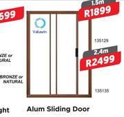 Valuwin Alum Sliding Door 2.4m