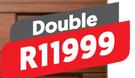 Wooden Panel Door Double