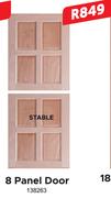 8 Panel Door