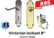Victorian Lockset 8"