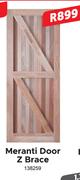 Meranti Door Z Brace