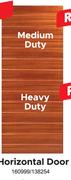 Horizontal Door Heavy Duty