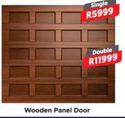 Wooden Panel Door Single