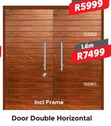 Door Double Horizontal 1.3m