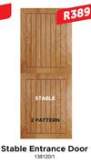 Stable Entrance 2 Pattern Door