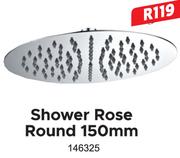 Shower Rose Round 150mm