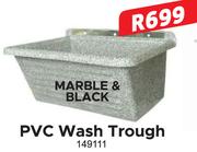 PVC Wash Trough