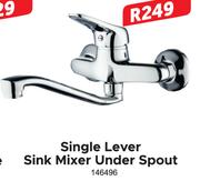 Single Lever Sink Mixer Under Spout