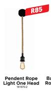 Pendant Rope Light One Head