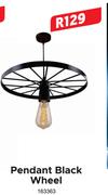 Pendant Black Wheel