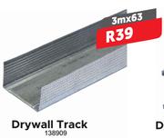Drywall Track 3m x 63