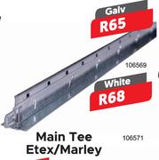Main Tee Etex/Marley Galvanised