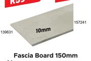 Fascia Board 10mm-3.6m x 150