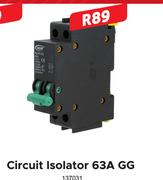 Circuit Isolator 63A GG