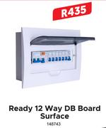 Ready 12 Way DB Board Surface