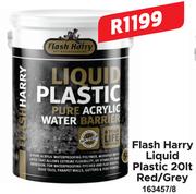 Flash Harry Liquid Plastic 20lt (Red/Grey) 163457/8