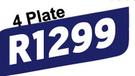 Gas Burner 4 Plate