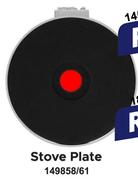 Stove Plate 145mm