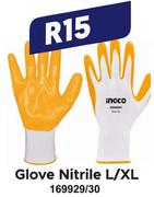 Ingco Glove Nitrile L/XL