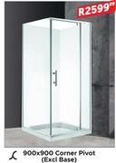 Soft Collection 900x900 Corner Pivot (Excl Base)