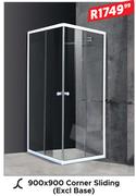 Soft Collection 900x900 Corner Sliding (Excl Base)