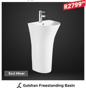 Soft Collection Gulshan Freestanding Basin Excluding Mixer