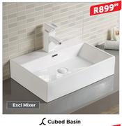 Soft Collection Cubed Basin Excluding Mixer