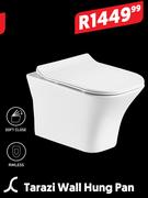 Soft Collection Tarazi Wall Hung Pan