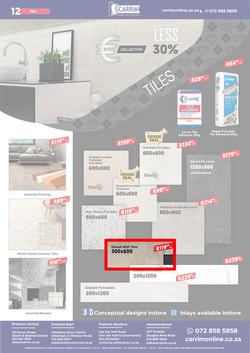 K Carrim Builders Mecca : Bonanza Best Price Today (27 May - 13 June 2022), page 12