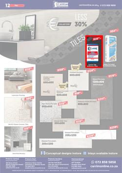 K Carrim Builders Mecca : Bonanza Best Price Today (27 May - 13 June 2022), page 12