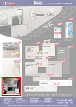 K Carrim Builders Mecca : Bonanza Best Price Today (27 May - 13 June 2022), page 12