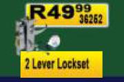 2 Lever Lockset 36252