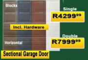 Sectional Garage Door Single