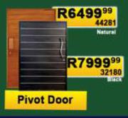 Pivot Door Black 32180