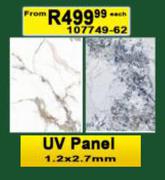 UV Panel 1.2 x 2.7mm 107749-62-Each