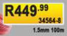 G.P House Wire 1.5mm x 100m 34564-8