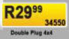 Double Plug 4 x 4 34550